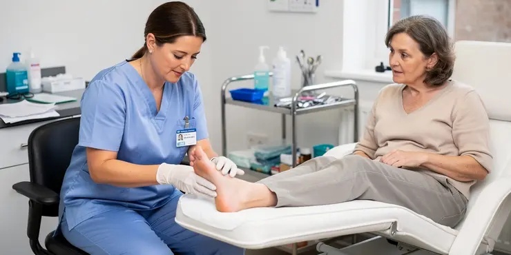 Foot health treatment